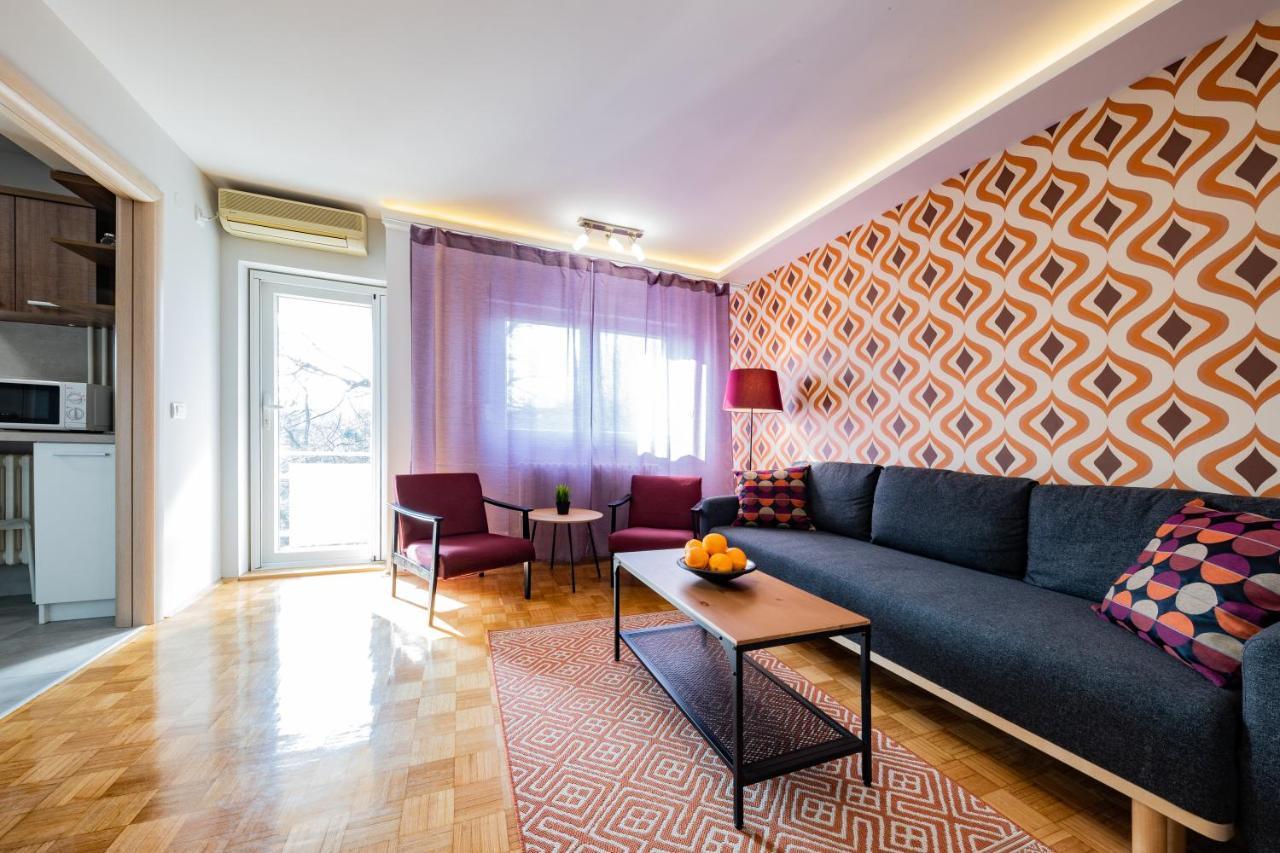 Apartament !Promo! Blue Amber Downtown-Free Private Garage-Fast Wi-Fi Nowy Sad Zewnętrze zdjęcie